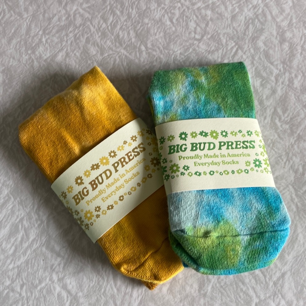 BIG BUD PRESS SET OF 2 EVERYDAY SOCKS
